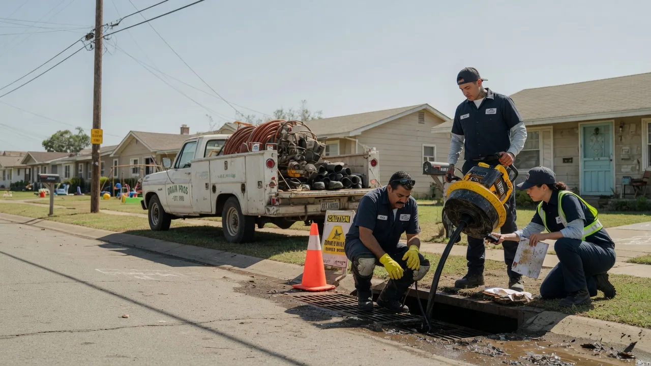 Drain Cleaning in Keyes, OK near me